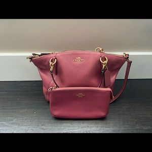Coach Kelsey bag and wallet
